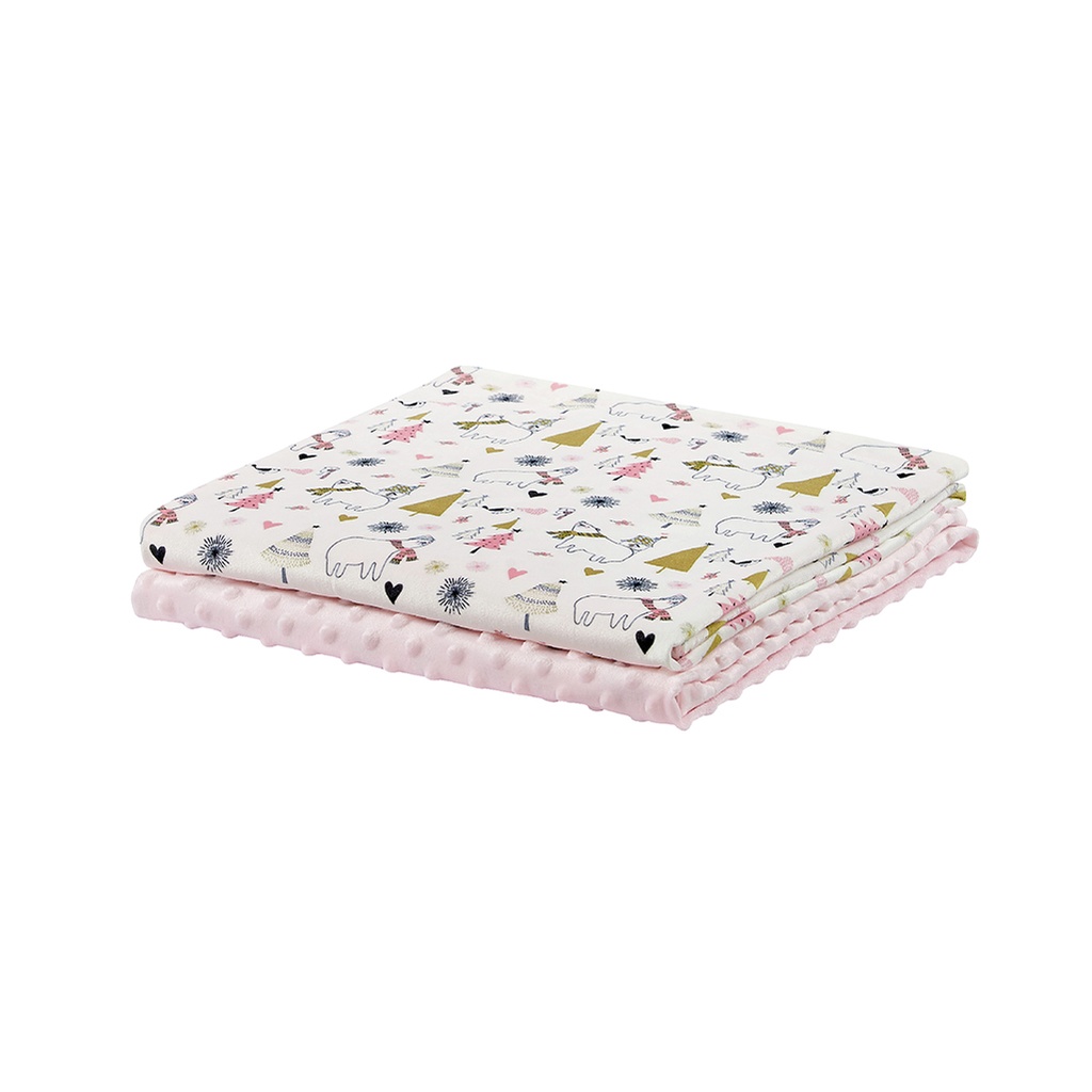 舒眠豆毯 (繽紛手繪風)