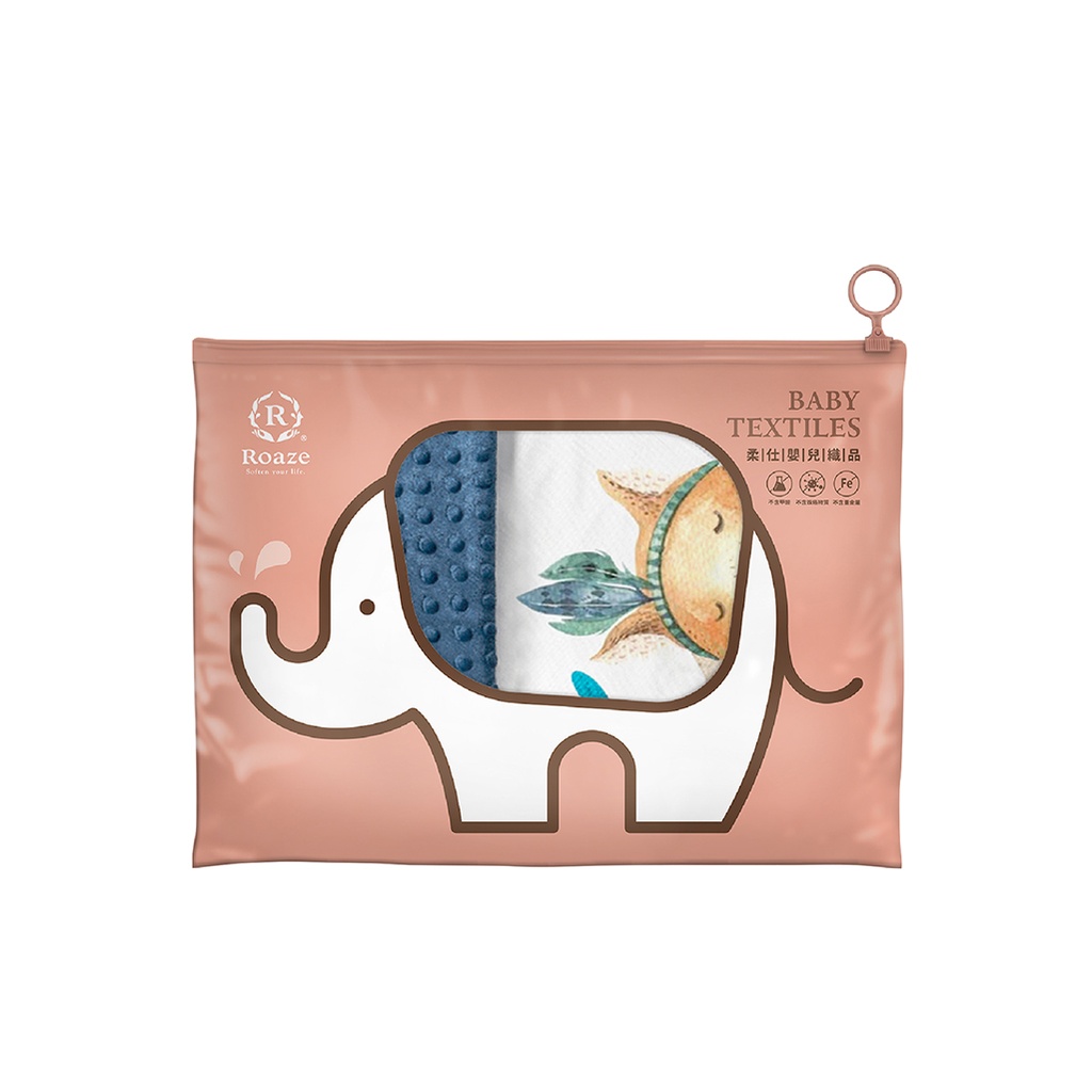 Soothing Minky Blanket (Animal Friends Series)