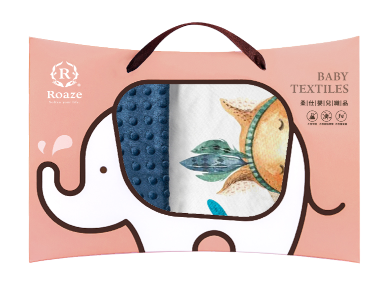 Soothing Minky Blanket (Animal Friends Series)