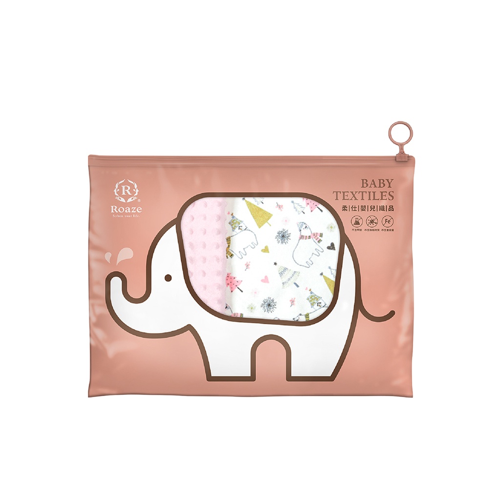 Soothing Minky Blanket (Colorful Hand Drawing Series)
