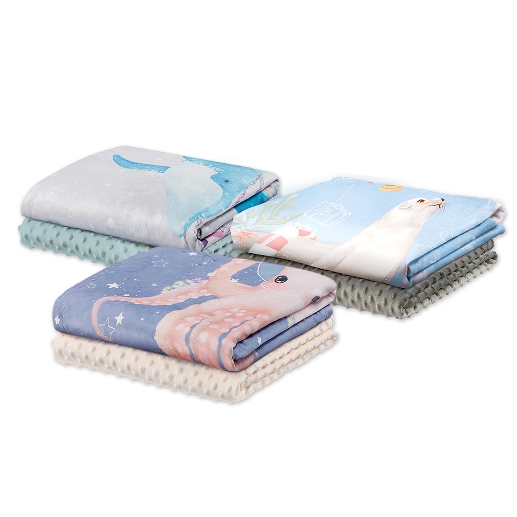 Soothing Minky Blanket (Ocean Fantasy Series)